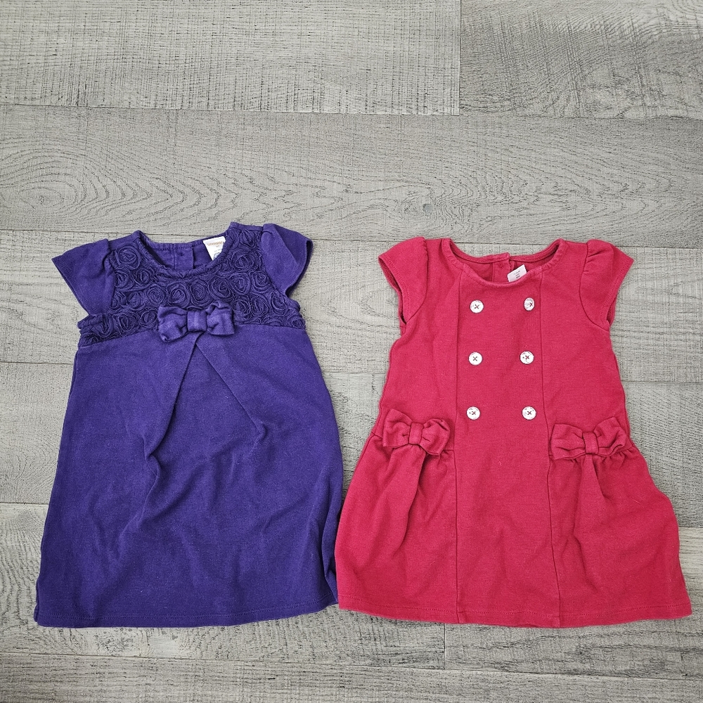 Gymboree dress pair. 2t. Thick material.